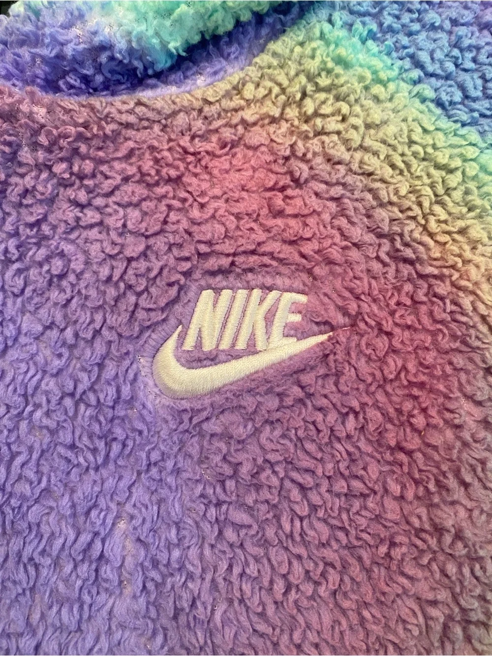 Girls Nike Sherpa hoodie
